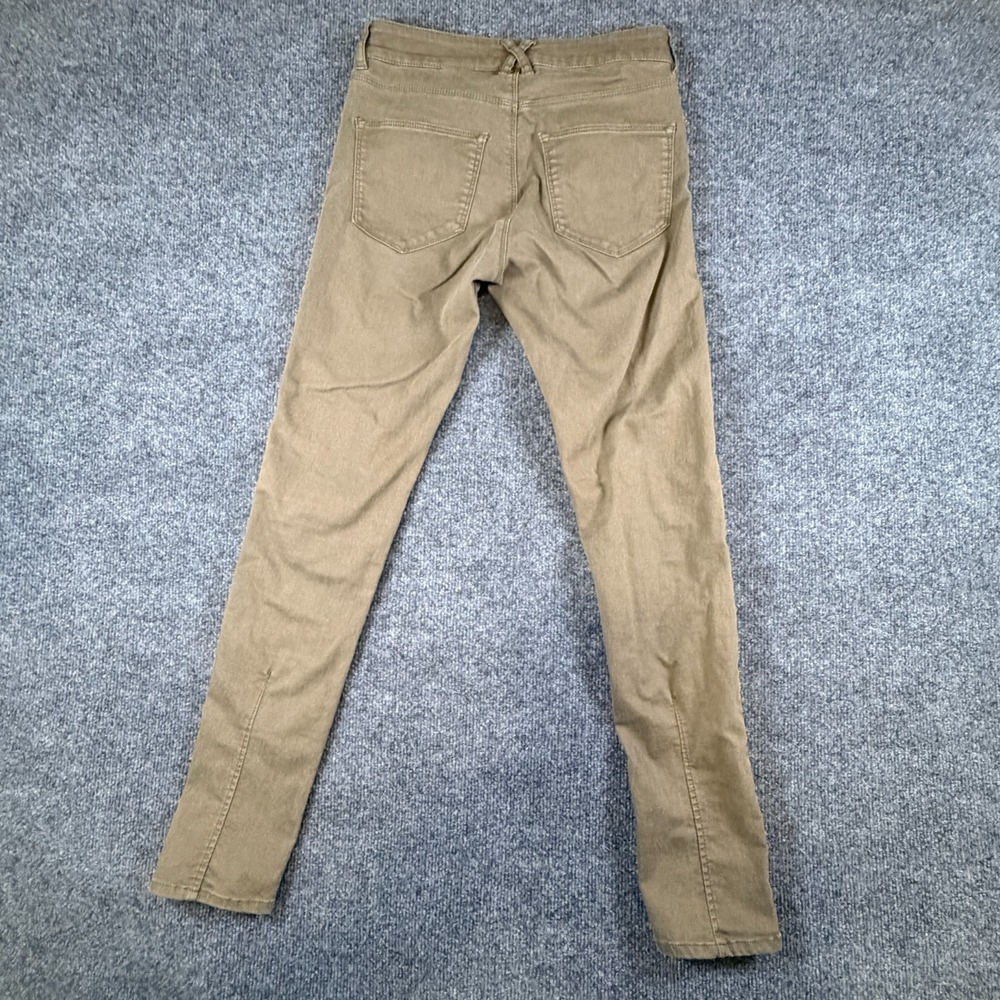 Divided Skinny Jeans Womens 6 Brown Stretch Smocked All Day Comfort Casual - Picture 2 of 12